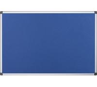 Bi-Office Tableau en feutre "Maya" 1.200 x 900 mm bleu