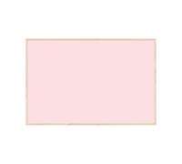 Bi-Office Tableau Magnétique Earth New Basic Peony, 58,5 x 38,5 cm, Surface en Acier Laqué, Cadre en Pin Naturel