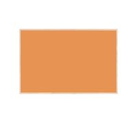 Bi-Office Tableau Magnétique Earth New Basic Tangerine, 58,5 x 38,5 cm, Surface en Acier Laqué, Cadre en Pin Naturel