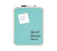 Bi-Office Tableau magnétique Easy Caribe, 21,6x27,9cm, surface en acier laqué, cadre en plastique beige