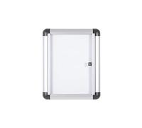 Bi-Office Vitrine d'Affichage Interieur Enclore Extra, Tableau Blanc Magnétique Verrouillable, Taille: 306 x 376 mm - 1xA4
