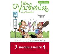 Bi-pack T2 + T1 (offert) Les vacheries des Nombrils - Delaf - Dupuis - Coffret - Bande dessinée jeunesse