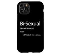 Bi-Sexual Definition Joke Funny LGBTQ Gay Pride Community Bi Coque pour iPhone 11 Pro