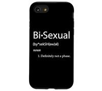 Bi-Sexual Definition Joke Funny LGBTQ Gay Pride Community Bi Coque pour iPhone SE (2020) / 7/8