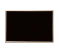 BI-SILQUE BI-OFFICE Tableau noir pour craie, cadre en bois de pin. Format 60x40 cm