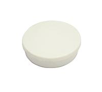 Bi-Silque Lot de 10 aimants Ronds Blanc 10 mm