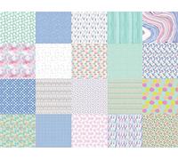 BI2L Papier Origami 15x15 cm Les Pastels 36 Feuilles