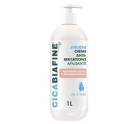 Biafine Cicabiafine Douche Crème Anti-Irritations Apaisante 1L