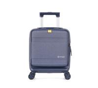 Biaggi Runway Hybrid Sac de voyage extensible sous le siège - Sac de voyage léger en polycarbonate approuvé par la TSA, parfait pour les escapades et les longs week-ends, bleu marine, Siège extensible