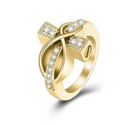 BIAIHQIE Bague funéraire en Acier Inoxydable pour Cendres, Bijou commémoratif, Croix, urne funéraire, Souvenir funéraire, Cadeau pour Un être Cher, 7 Or