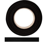 Biais 100 % Coton-10 M X 40 Mm (Plié)-Ruban De Bordure De Qualité Supérieure En Coton-Idéal Pour Coudre Soi-Même-Fabriqué En Belgique Sur Un Rouleau (Noir)