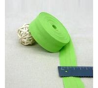 Biais en coton de 25 mm (1") de large, ruban repassé simple plié, pour la confection de vêtements et la couture - 11-25 mm x 5 m