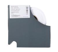 Biais en organza blanc - au mètre