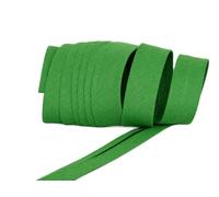 Biais Vert Prairie 20 mm x 5 m - Ruban de Couture Uni 50% Coton 50% Polyester - Finition Bordure Vêtement, Linge de Maison, Patchwork, Sac, DIY