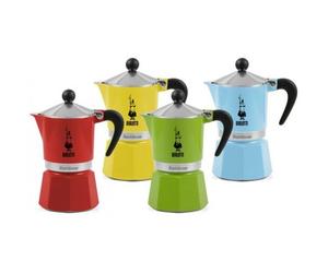 Bial Moka Rainbow 3 Cups Green Gn 3 Tasse