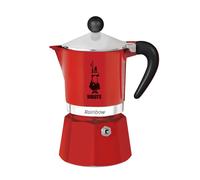 Machine à Expresso - Bialetti - 4962 - Aluminium - Rouge - 3 Tasses