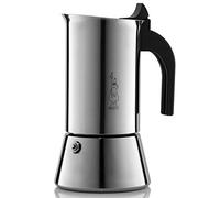 Bialetti 0001685 Cafetière italienne (Induction), Acier Inoxydable, Argent, 10 Tasses