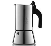 Bialetti 0001702 Cafetière italienne (Induction), Acier Inoxydable, Argent, 4 Tasses