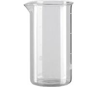 Bialetti 0003220 Verre de rechange Vetro Verre pour cafetière Frenchpress 350 ml, transparent