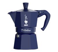 Bialetti Cafetière moka Mokina Noël 2025 demi-tasse 0,04 L aluminium Bleu