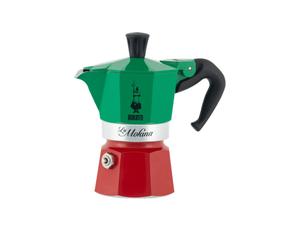 Bialetti 0005650 Set cafetière à pressoir 0,5 L Noir, Vert, Rouge