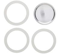 Bialetti - 0800005 - Joint de rechange + filtre plat - 9 tasses Moka express Dama - Blanc