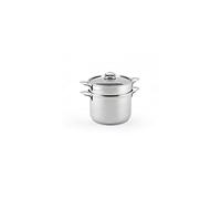 Bialetti 4930940 PASTAPOT 18/10 Acier Cocotte Faitout Marmite, 22cm Ø