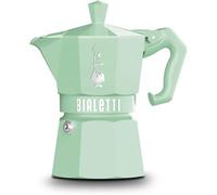 Bialetti Cafetière italienne Moka Exclusive 3 tasses Vert pastel