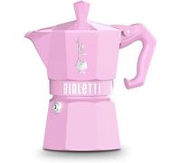 Bialetti Cafetière italienne Moka Exclusive 6 tasses Rose pastel