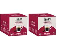 Bialetti Café Capsules compatibles Dolce Gusto® - Corposo - 16 Capsules (Lot de 2)