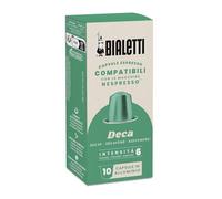 Bialetti Café Capsules compatibles Nespresso® - Décaféiné - 10 Capsules