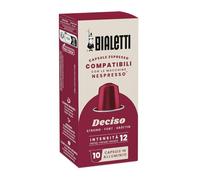Bialetti Café Capsules compatibles Nespresso® - Deciso - 10 Capsules