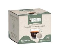 Bialetti Café en Dosettes Unidoses, Boîte 50 pièces, Intenso