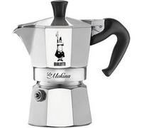 Bialetti Cafetière à moka 0,4 L Acier inoxydable 0002380 Gris