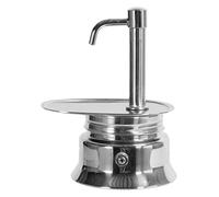 Bialetti Cafetière Espresso à Bec, pour Une Tasse, en Acier Inoxydable, Gris