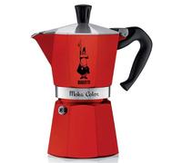 BIALETTI Cafetière italienne 3 tasses Rouge - Moka Express Color