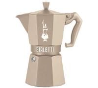 BIALETTI Cafetière italienne 6 tasses Sable du Désert - Moka Exclusive Octogonal