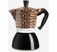 Bialetti - Cafetière Italienne Dont Induction Moka Dolce&Gabbana Leopard - Capacité 6 Tasses