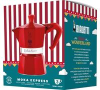 Bialetti Cafetière italienne Winter Wonderland rouge argenté aluminium 3 tasses - Marque EAN : 8006363074520