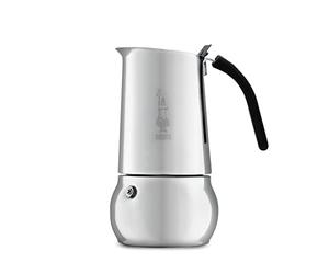 BIALETTI - Cafetière Kitty - 10 tasses - 50cl - Tous Feux dont Induction - Acier Inoxydable