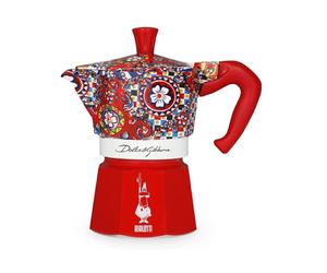 Bialetti Cafetière Moka Bialetti x Dolce & Gabbana Chariot sicilien. 3 tasses