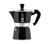 Bialetti cafetière Moka Express couleur, 3 tasses, poignée anti-brûlure, non ada