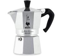 Bialetti Cafetière Moka Express De Six Tasses Aluminium Manche Ergonomique