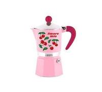 Bialetti cafetière Moka Rainbow Amore Mio 3 tasses, rouge avec cerises