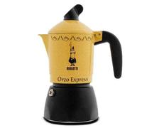 Bialetti New Orge Cafetière de 2 Tasses Aluminium Jaune