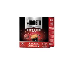 Bialetti Caffè d'Italia Roma, Capsule Espresso, Gusto Intenso, 16 Capsule