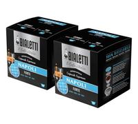 BIALETTI | Capsula Alluminio | Miscela: NAPOLI MULTIPACK | 128 pz | 2 PACCHI | TCBRT001 | BIABRT001 | UNOBRT001 | UNOMAC | TCMAC | MIXMAC