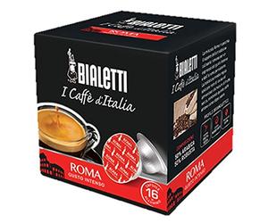 Bialetti Capsules Aluminium les Caffe 'd'Italie mokespresso Rome originales