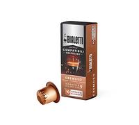 Bialetti Capsules Nespresso compatibles Bialetti, goût crémeux (intensité 9), paquet de 10 capsules en aluminium 0.80 kg 1.00 ml