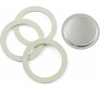 Bialetti Dichtung und Filter für Espressokocher 2 Tassen, Ersatzteil, Ersatz, Dichtungsring, Ø 57 mm, 800032